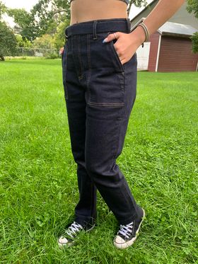 Jeans Slim Cargo Classique - Yoga jeans