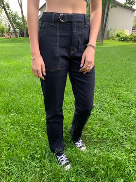 Jeans Slim Cargo Classique - Yoga jeans